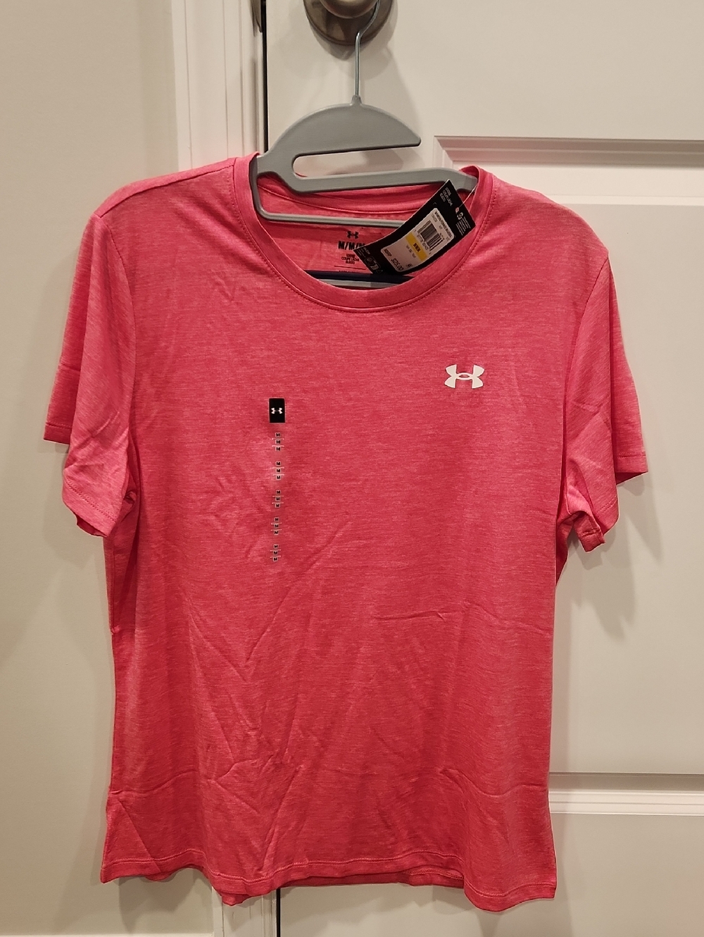 Under Armour Heathered Pink Performance Tee